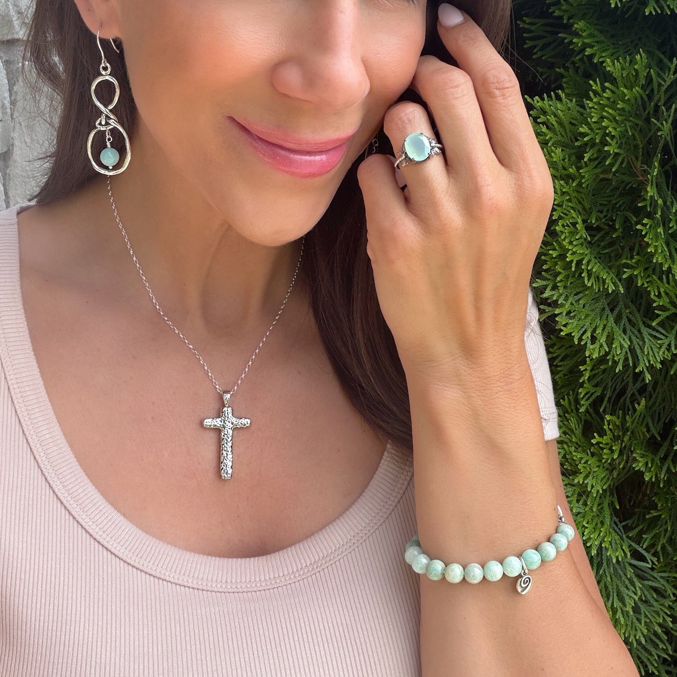 beach style amazonite bracelet