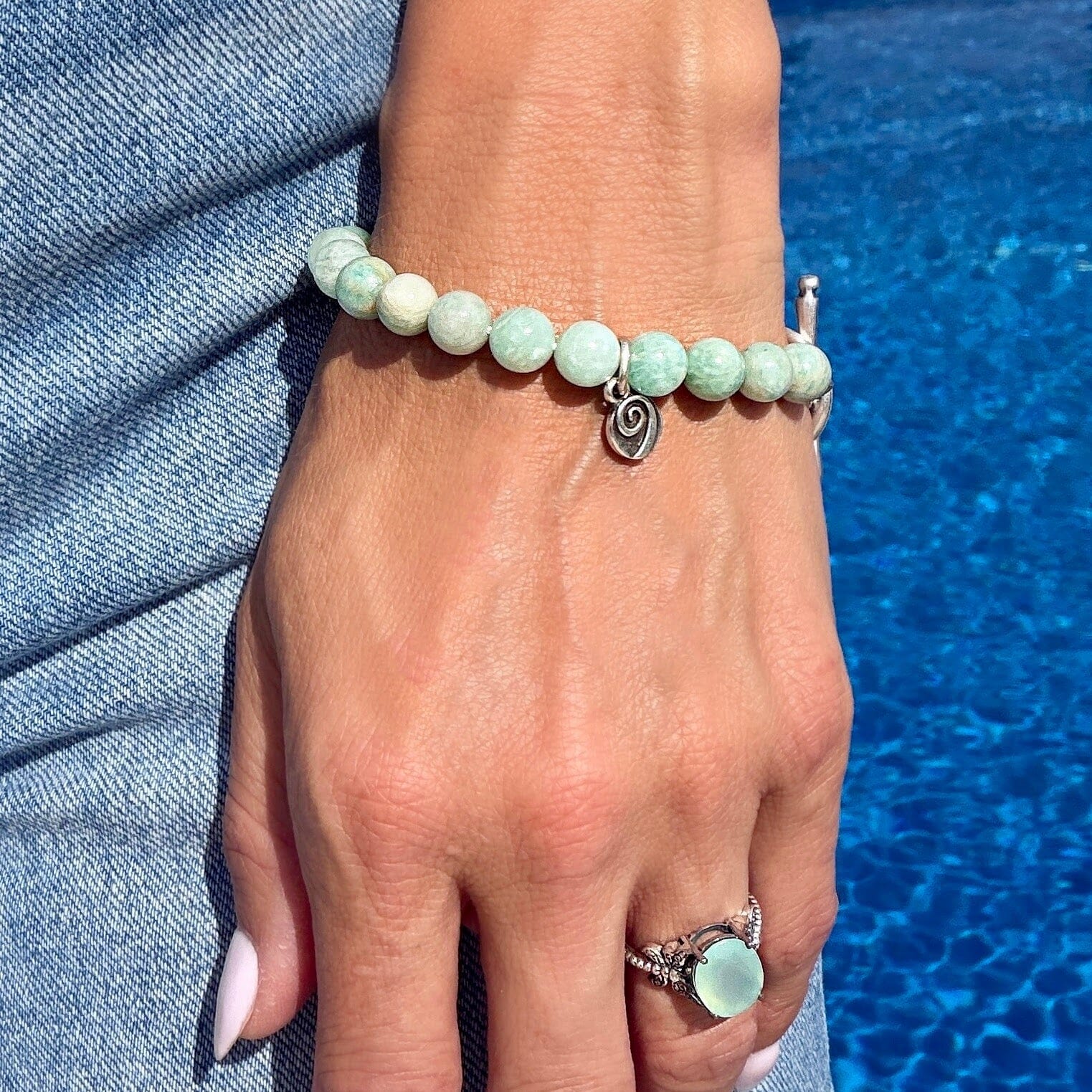 amazonite stone bracelet