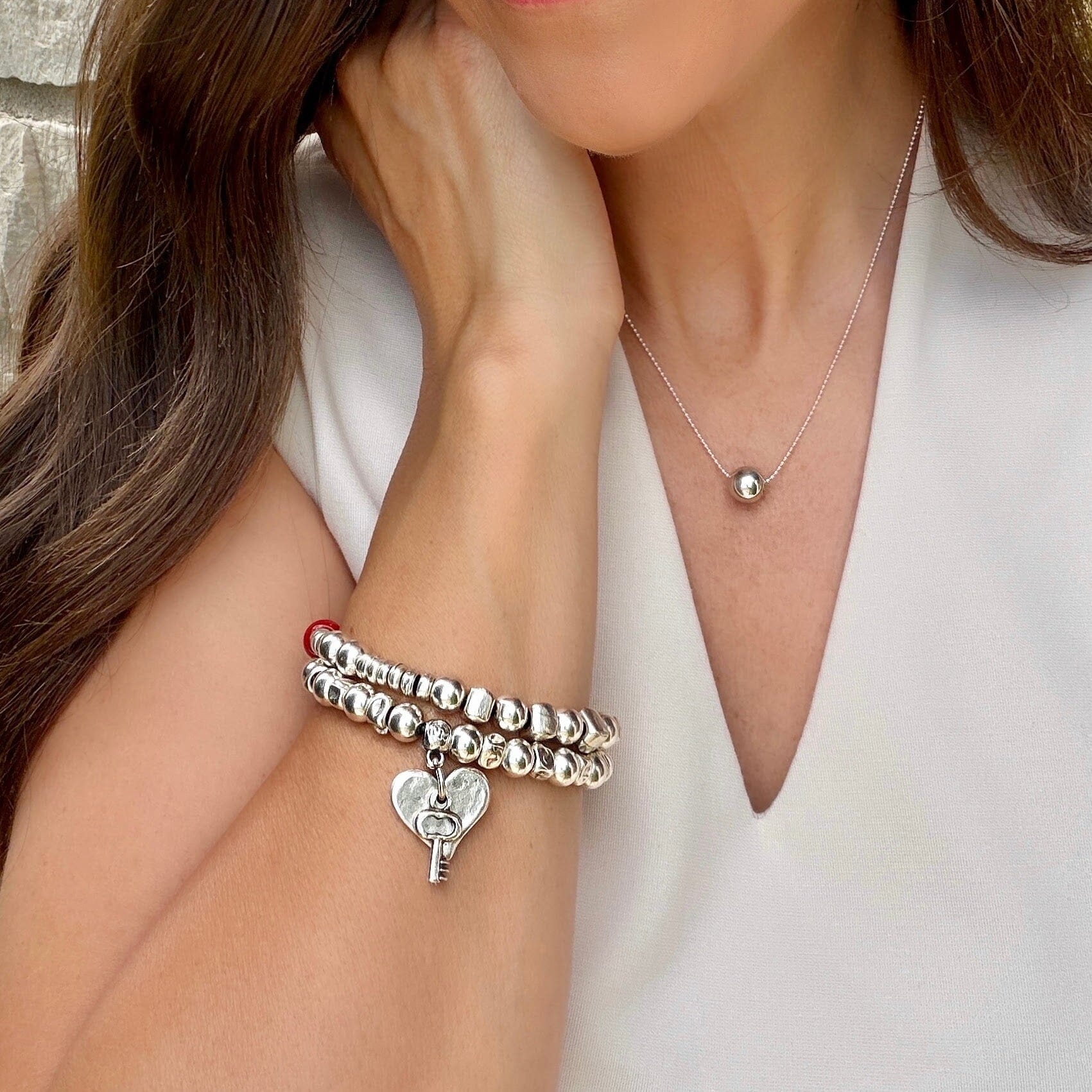 heart lock bracelet