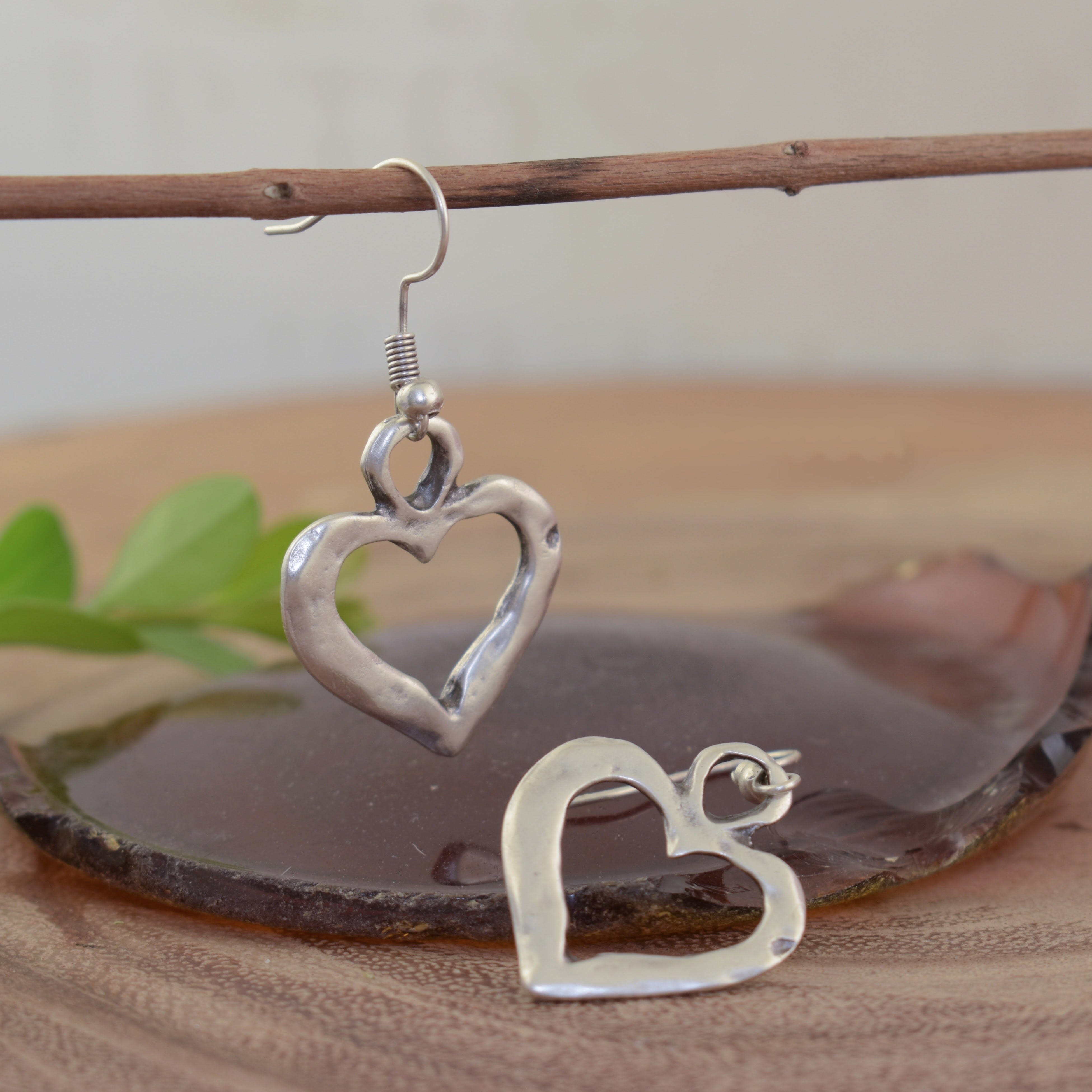 zamak hook earrings
