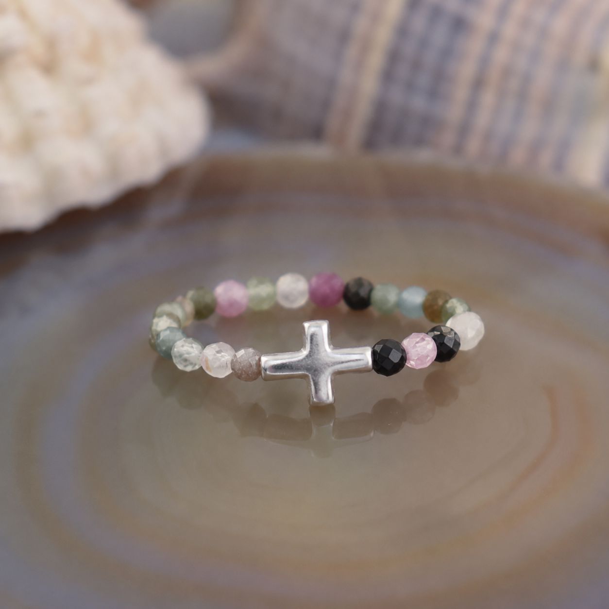 tourmaline stretch ring