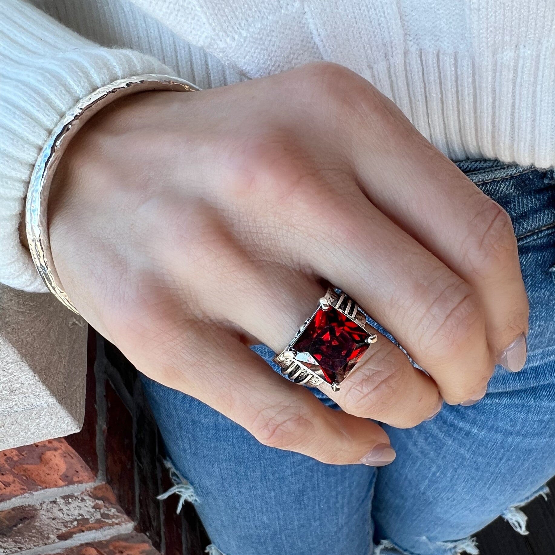 Cranberry Craze Ring