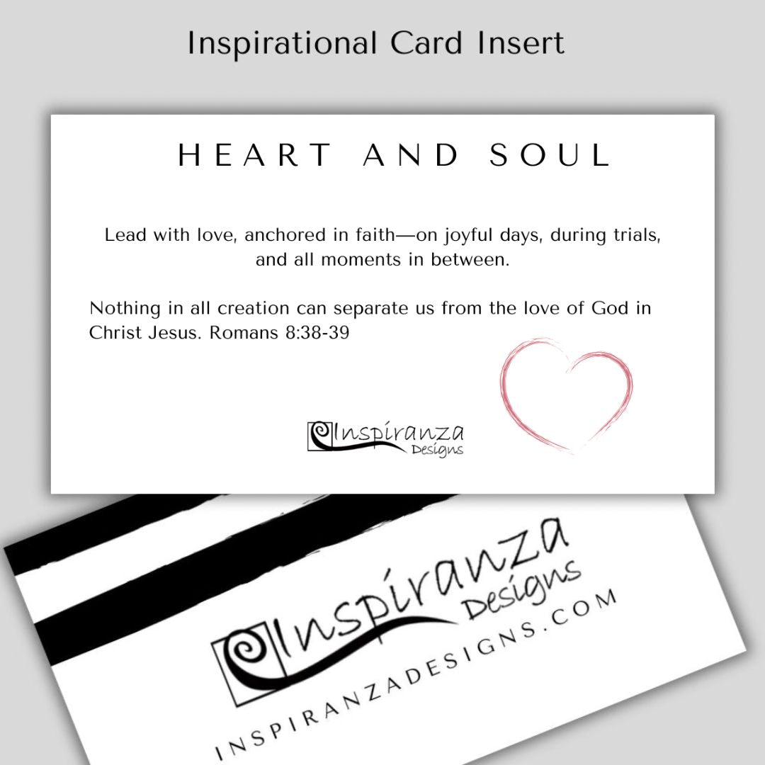 Heart and Soul Necklace - Sterling Silver