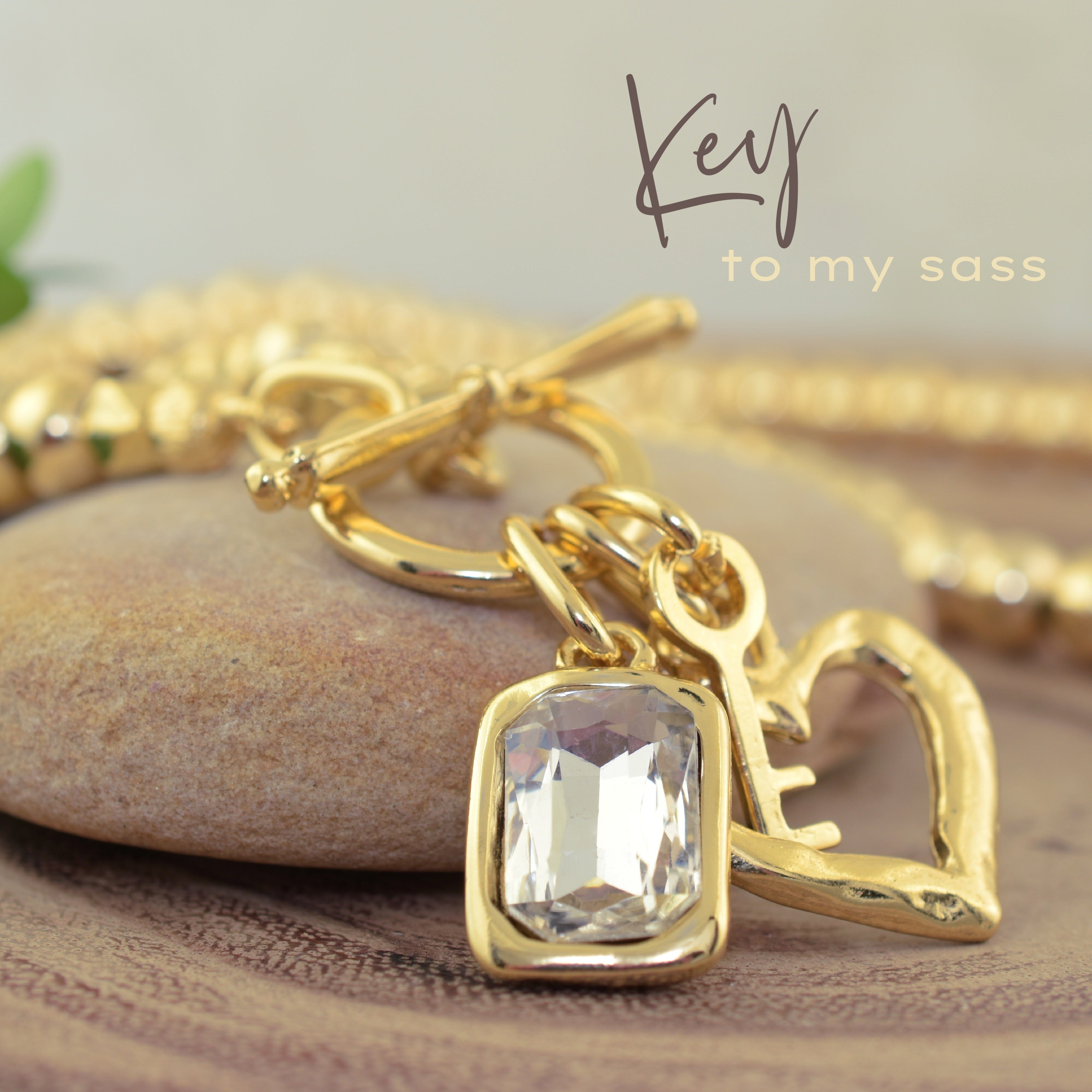 Key to My Sass Necklace
