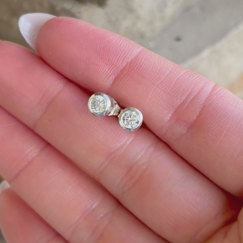 Modern Posh Earrings - Sterling Silver
