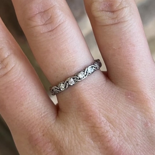 Riley Eternity Ring - Silver