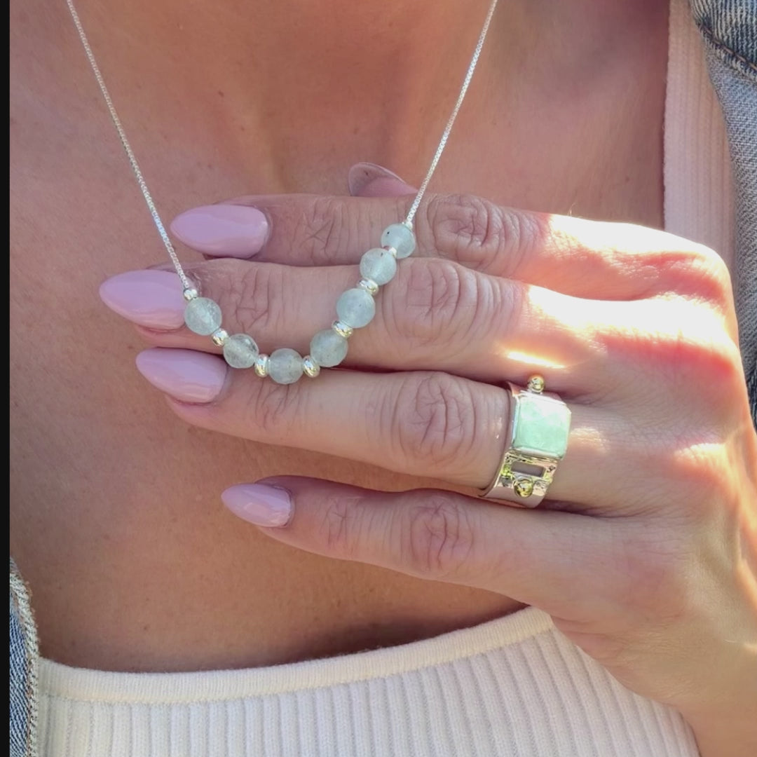 Cool Current Necklace - Sterling Silver