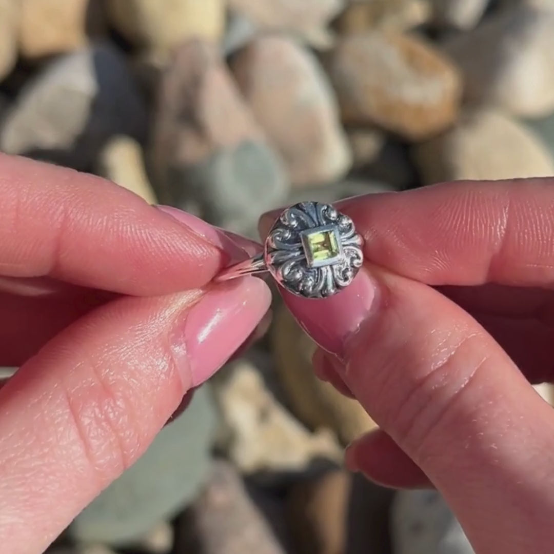 Peridot Panache Ring