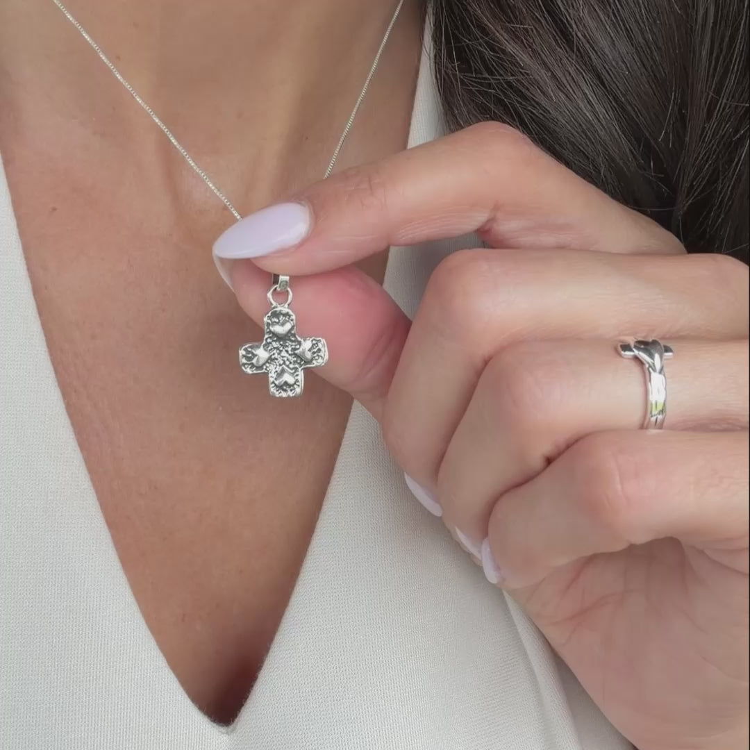 Heart and Soul Necklace - Sterling Silver