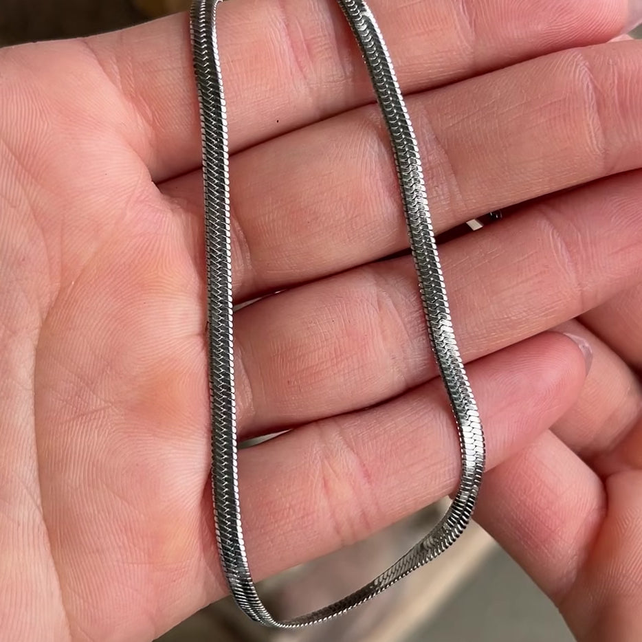 Stainless Herringbone Chain