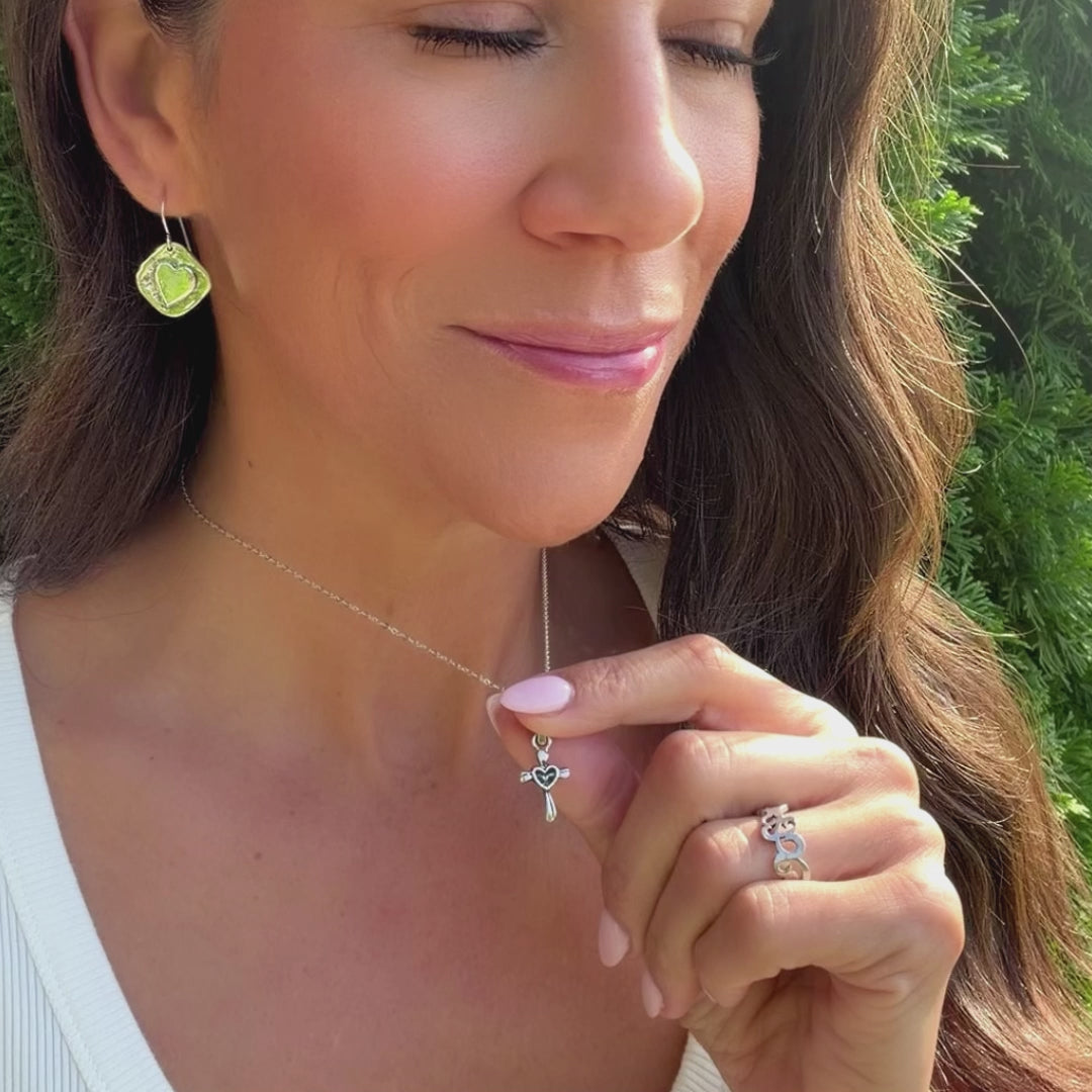 The Greatest of These Necklace - Sterling Silver