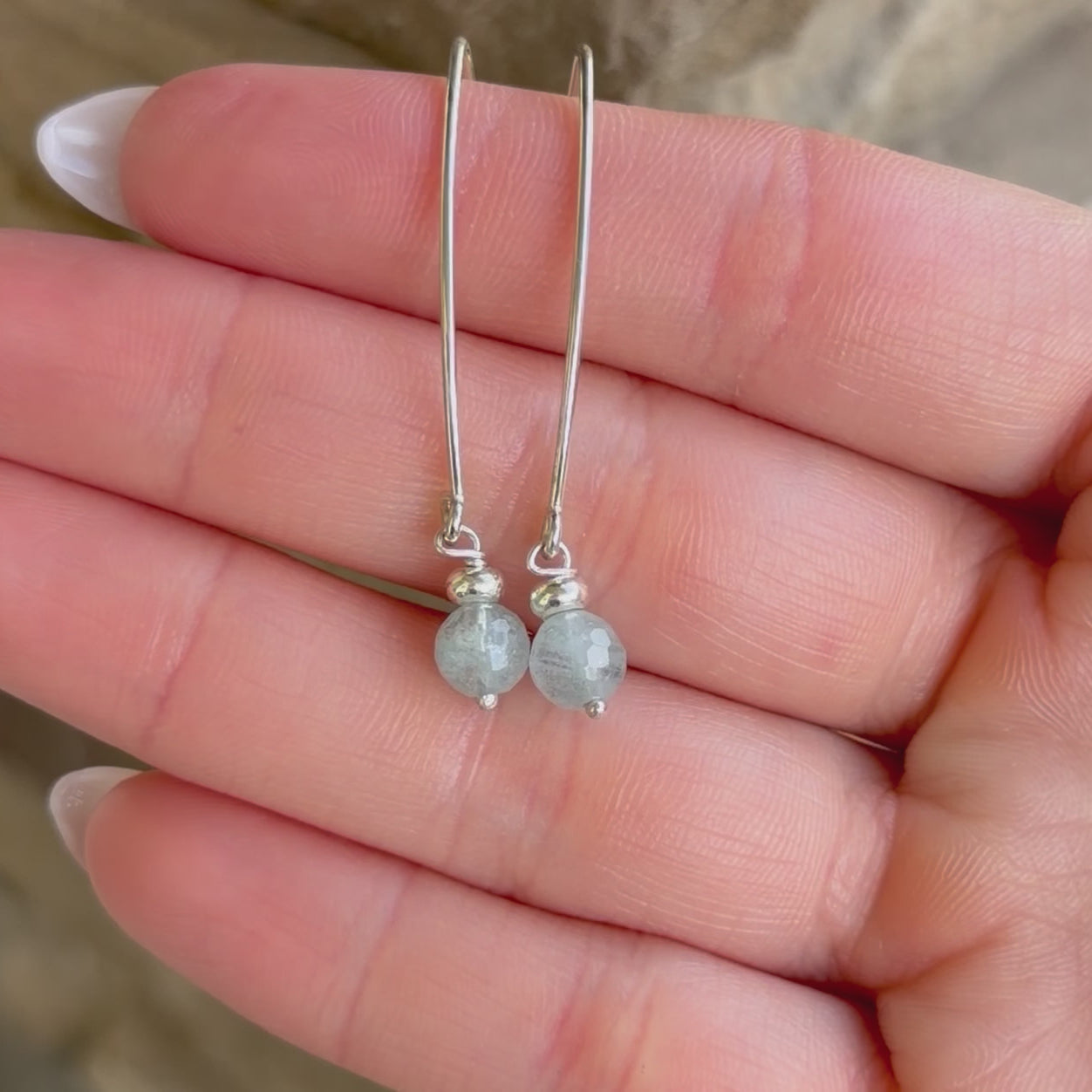 Cool Current Earrings - Sterling Silver