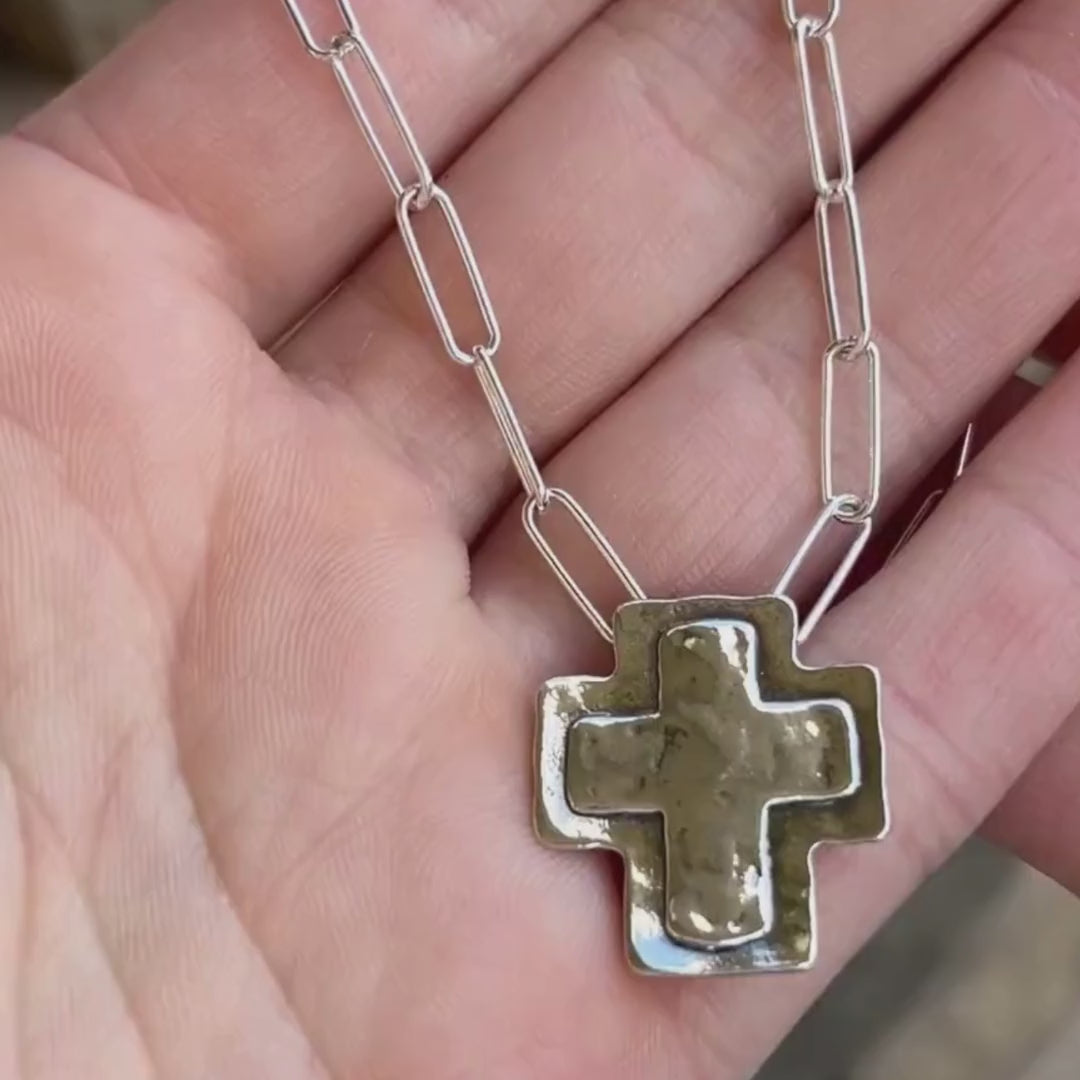 Santa Fe Cross Necklace