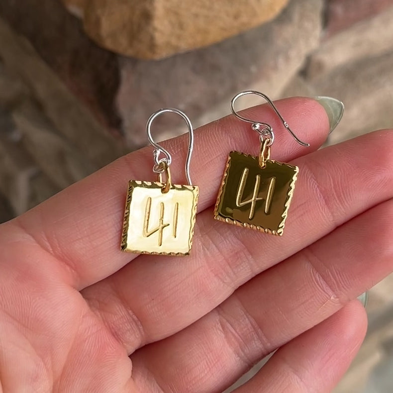 41 Earrings - Gold