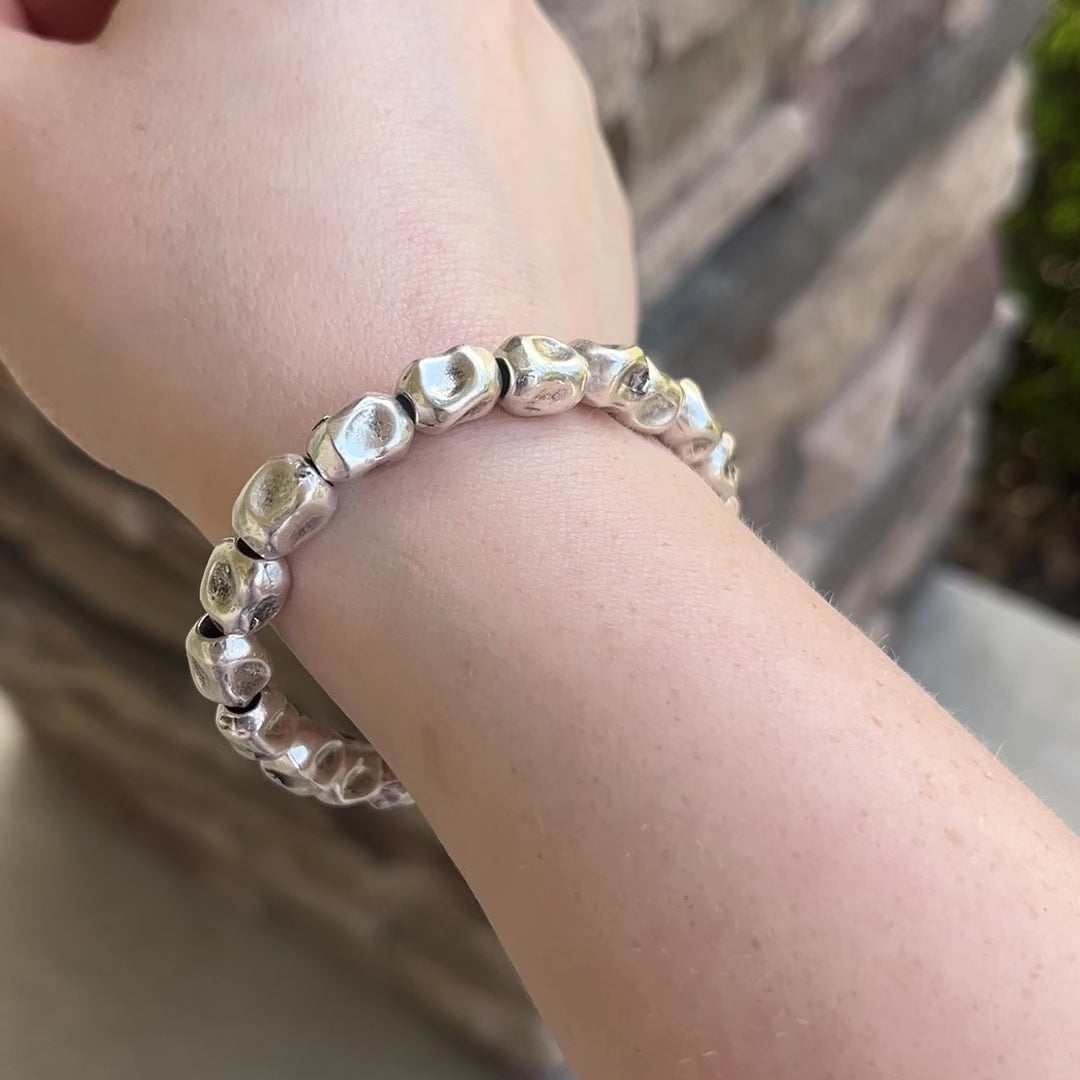 Tumbled Nugget Bracelet