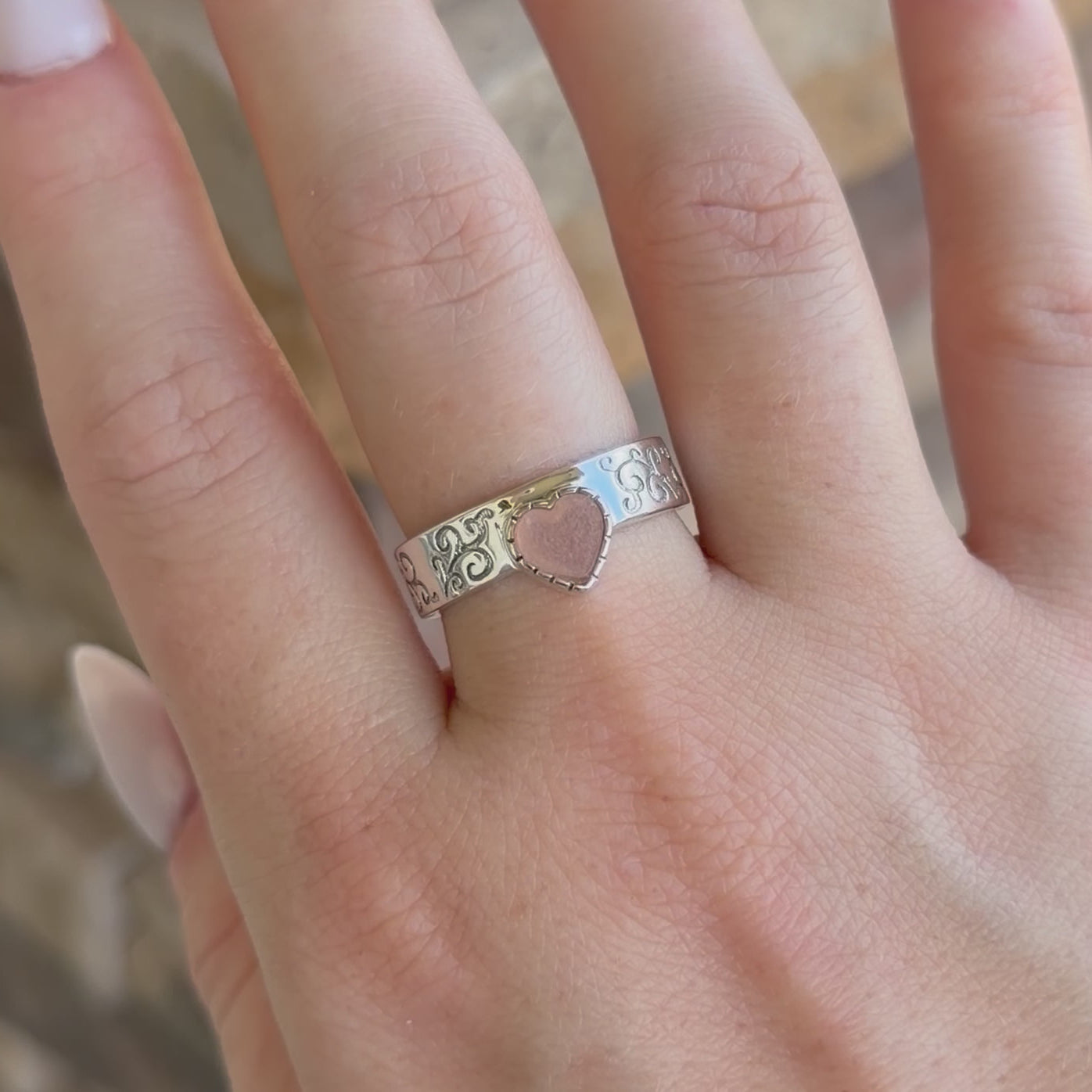 Love in Sight Ring - Sterling Silver