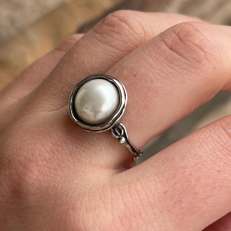 Pearl Embrace Ring