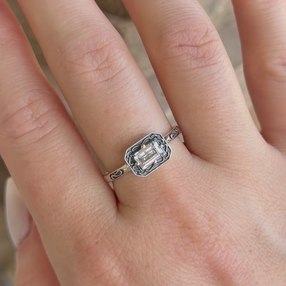 Pretty Certain Ring - Sterling Silver