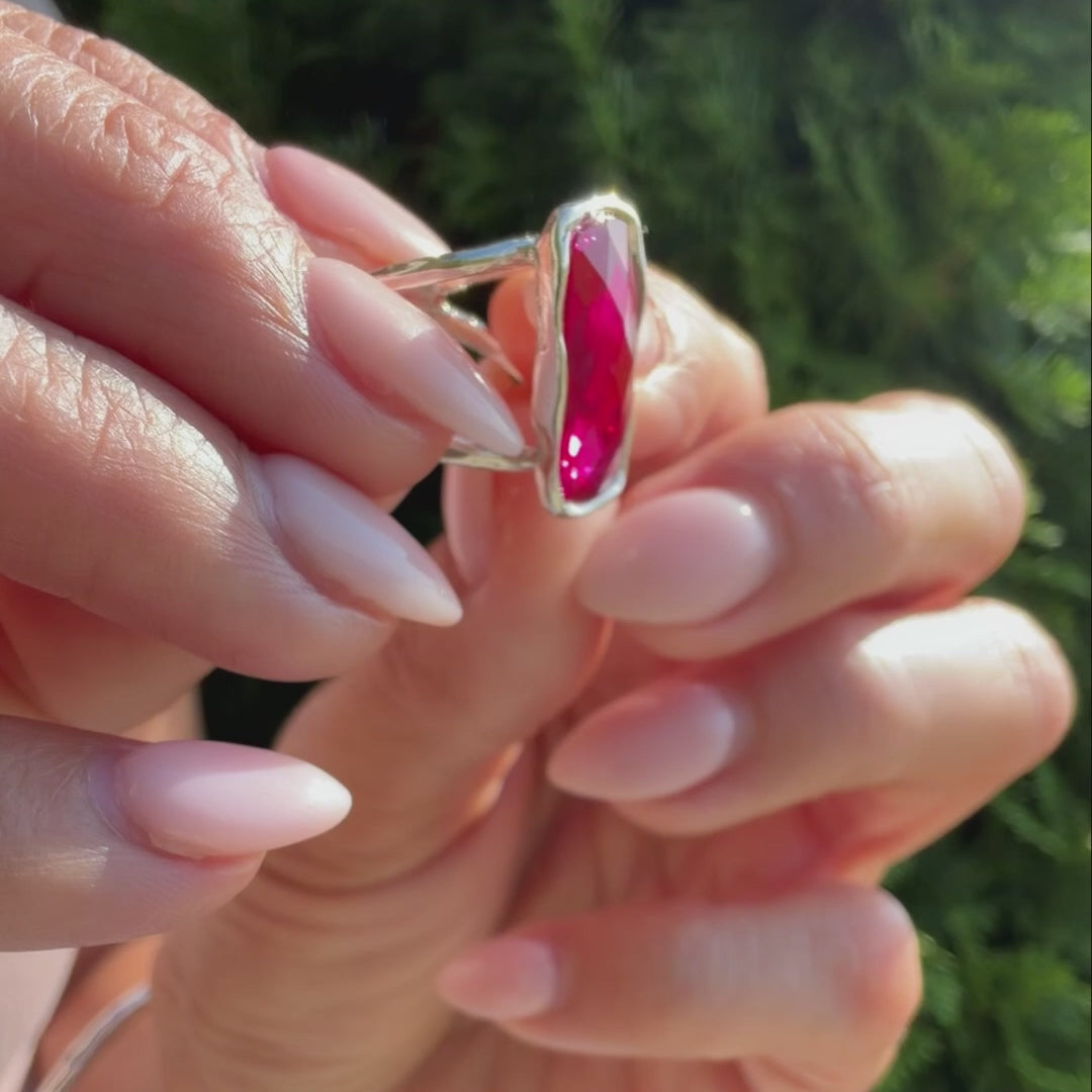 Raspberry Rush Ring