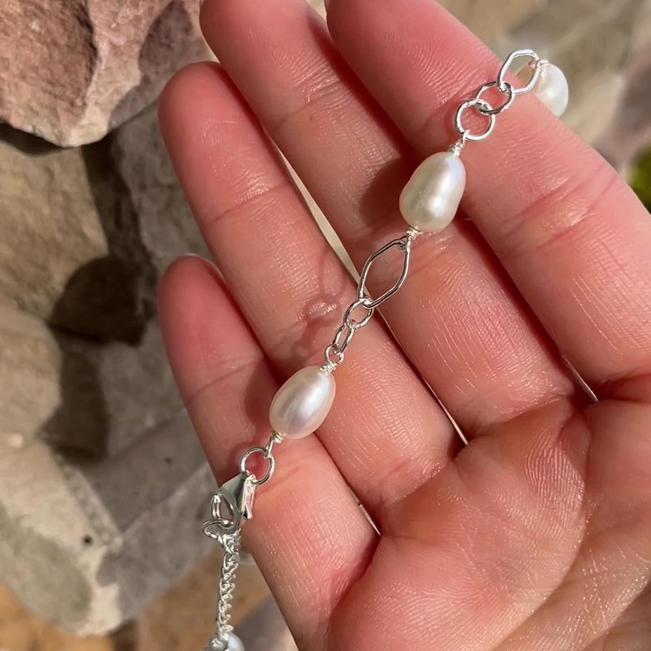 Pearl Swagger Personalized Bracelet