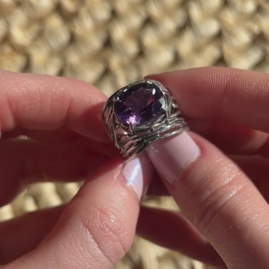 First Class Amethyst Ring