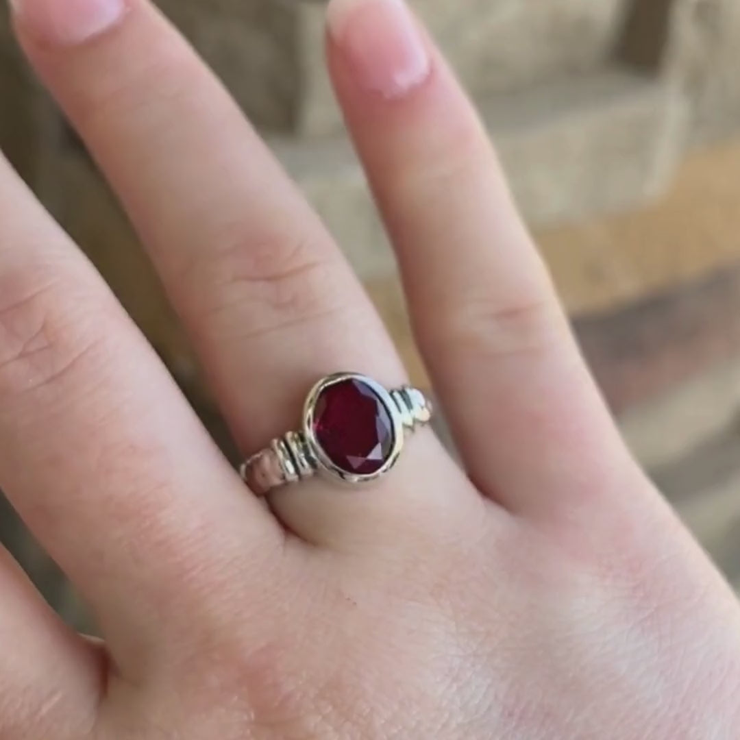 Berry Glam Ring