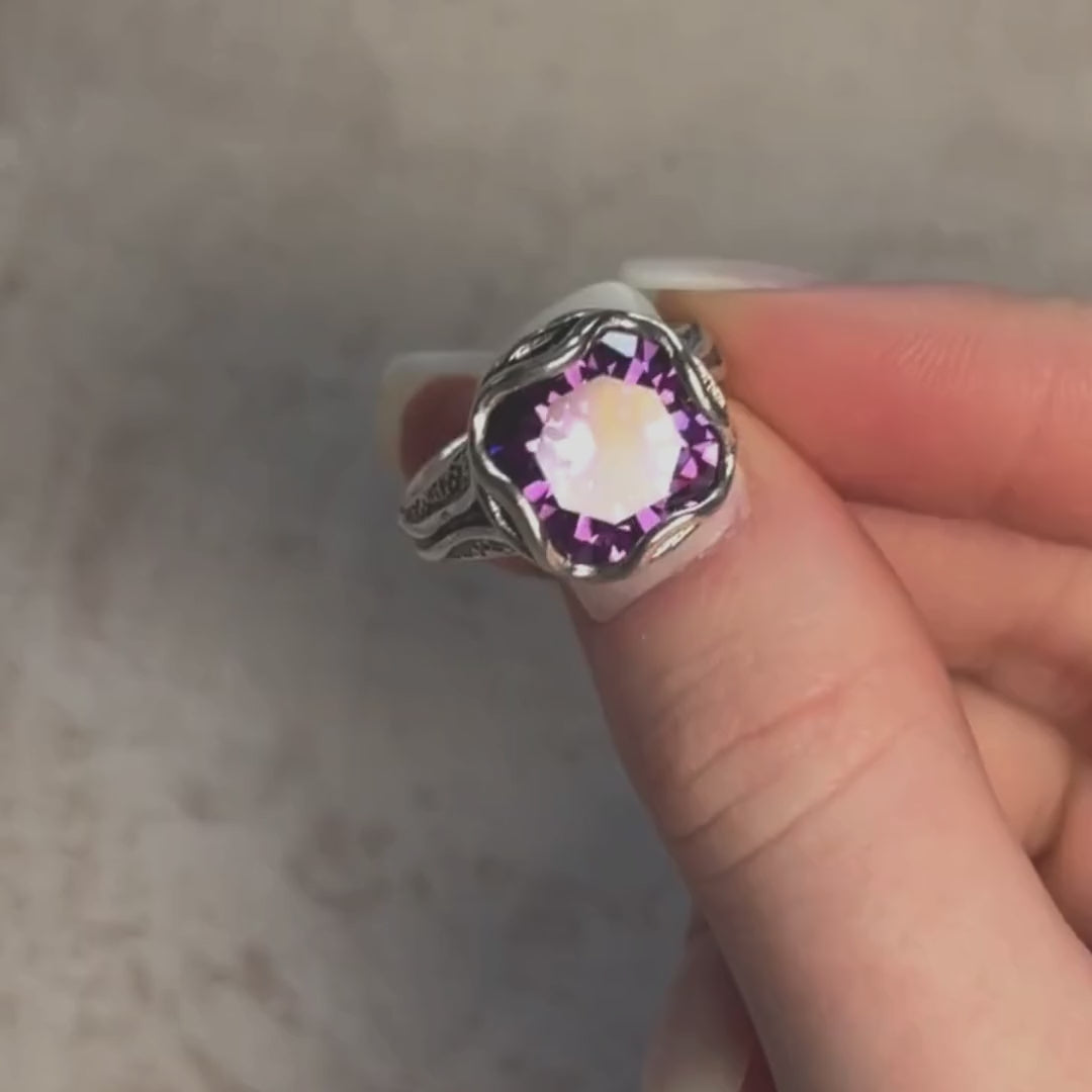 Plum Perfect Ring