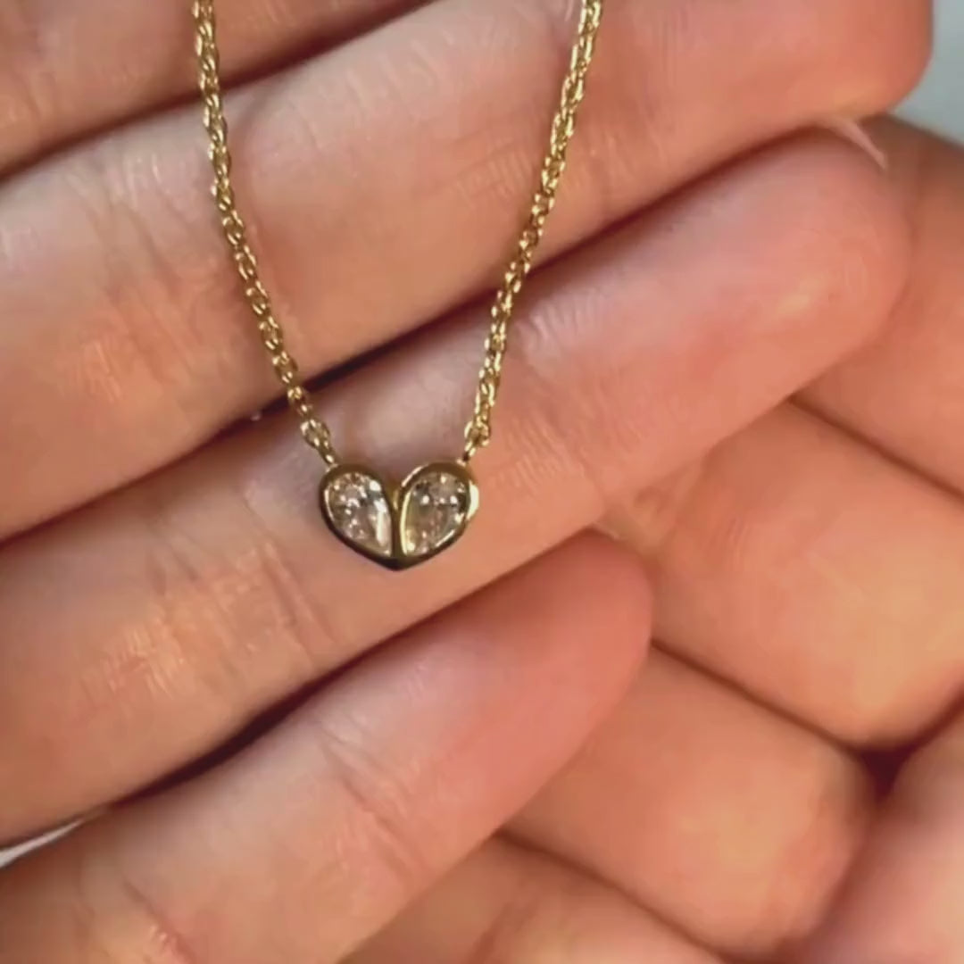 Golden Heart Necklace