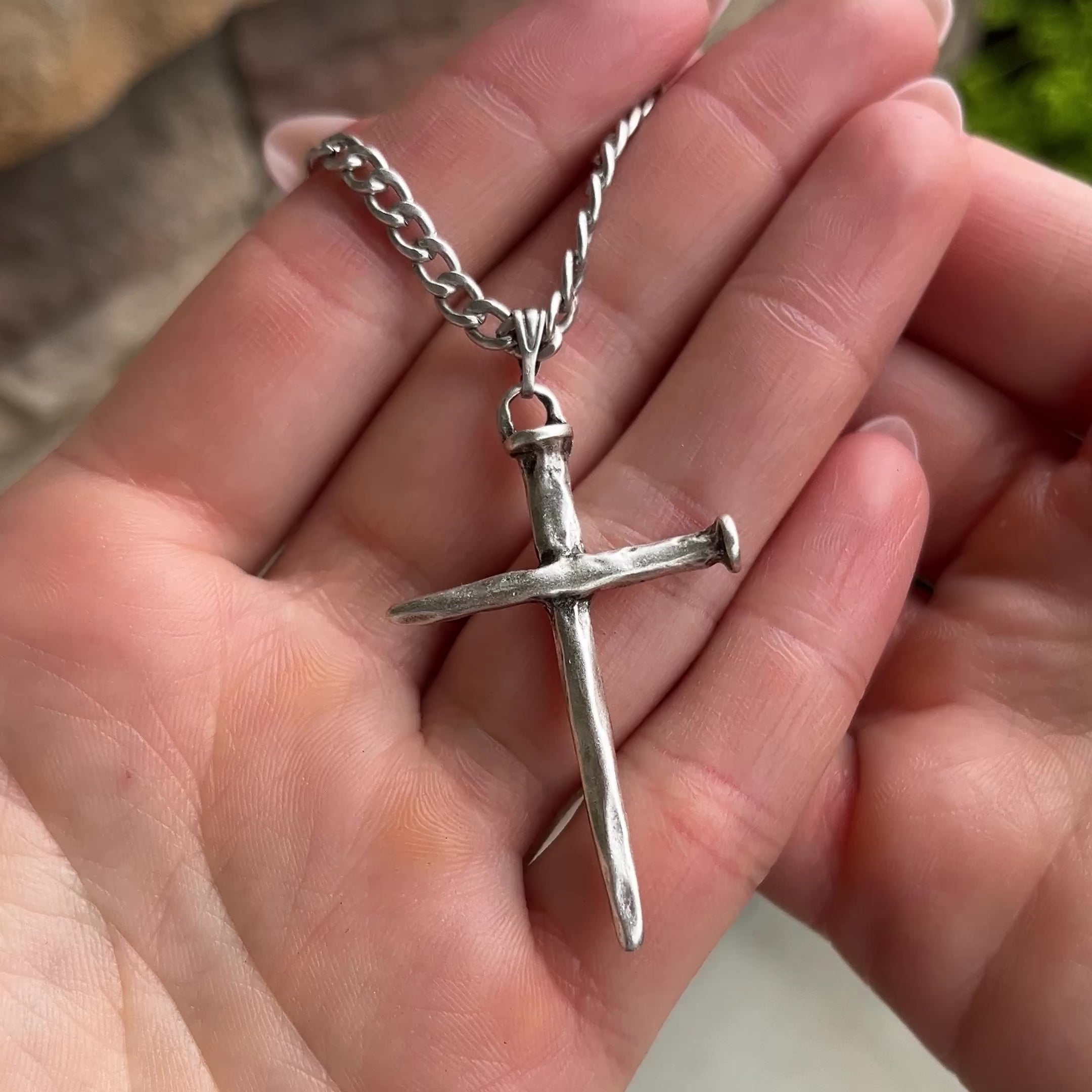 Carpenter's Cross Necklace