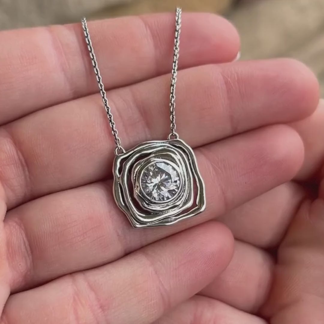 Piccadilly Square Necklace