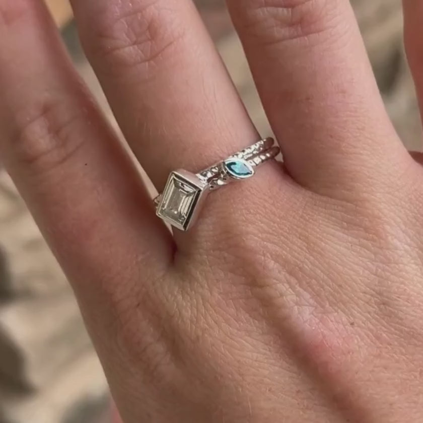 Blue Chill Rings (Set of 2)