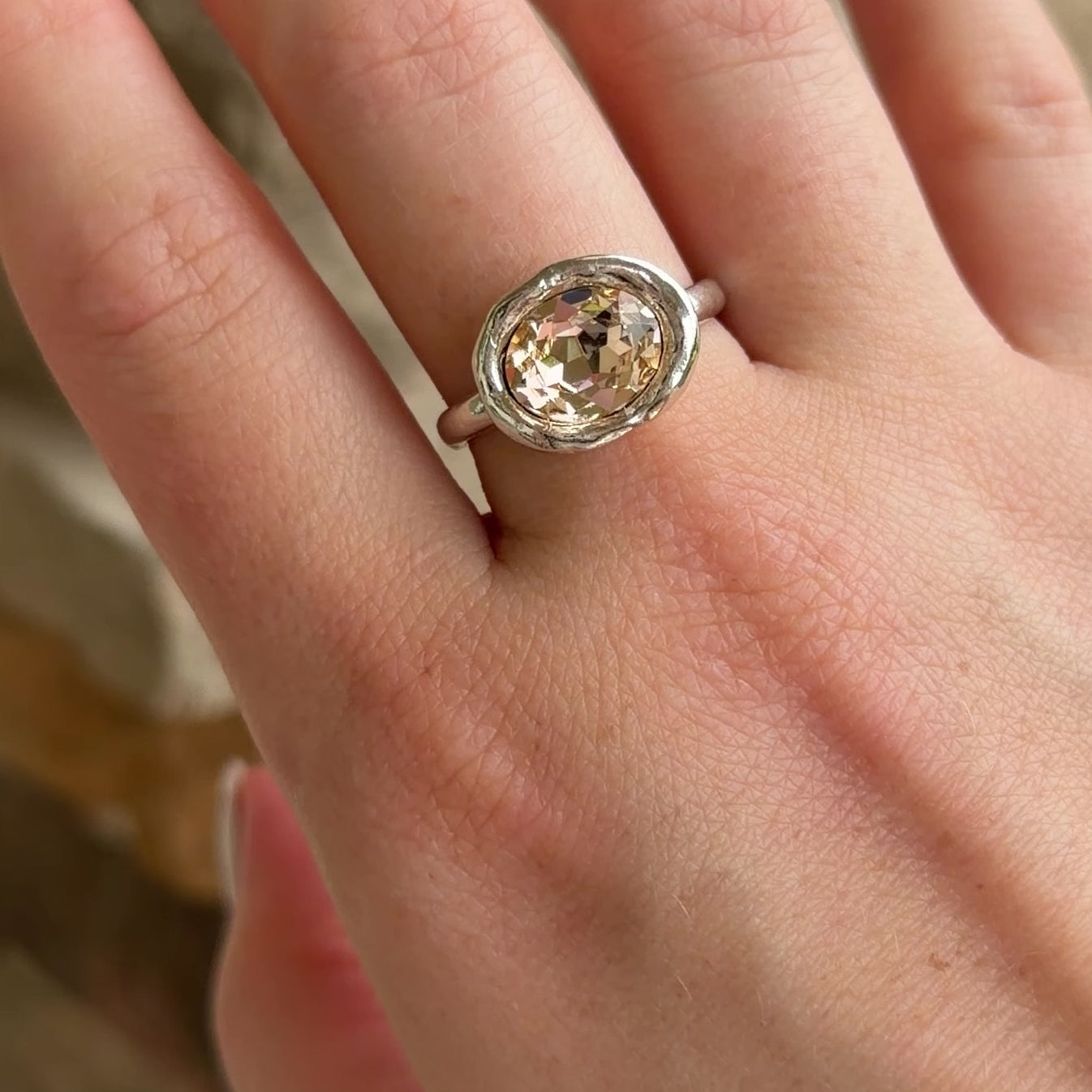Peach Out Ring