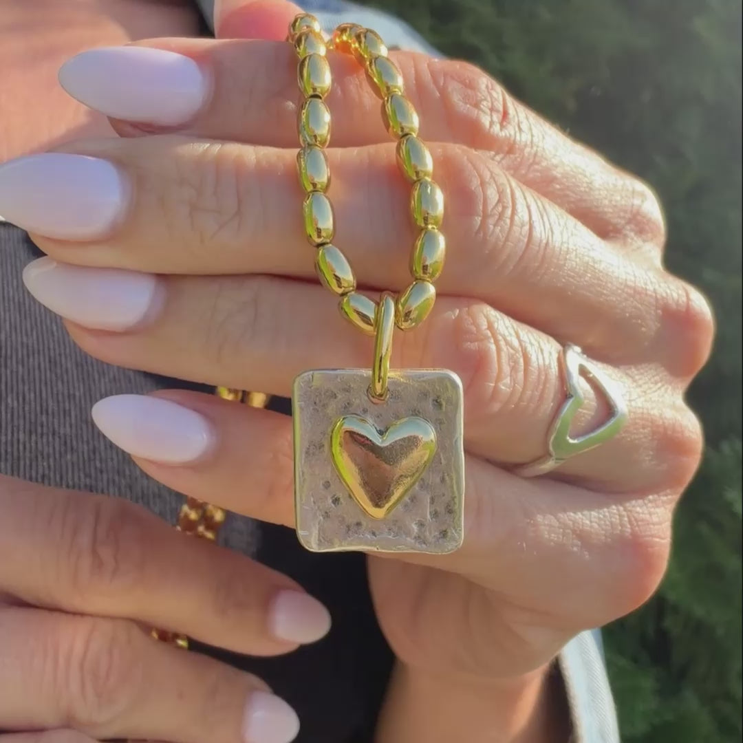 Love Ya Necklace - Zamak
