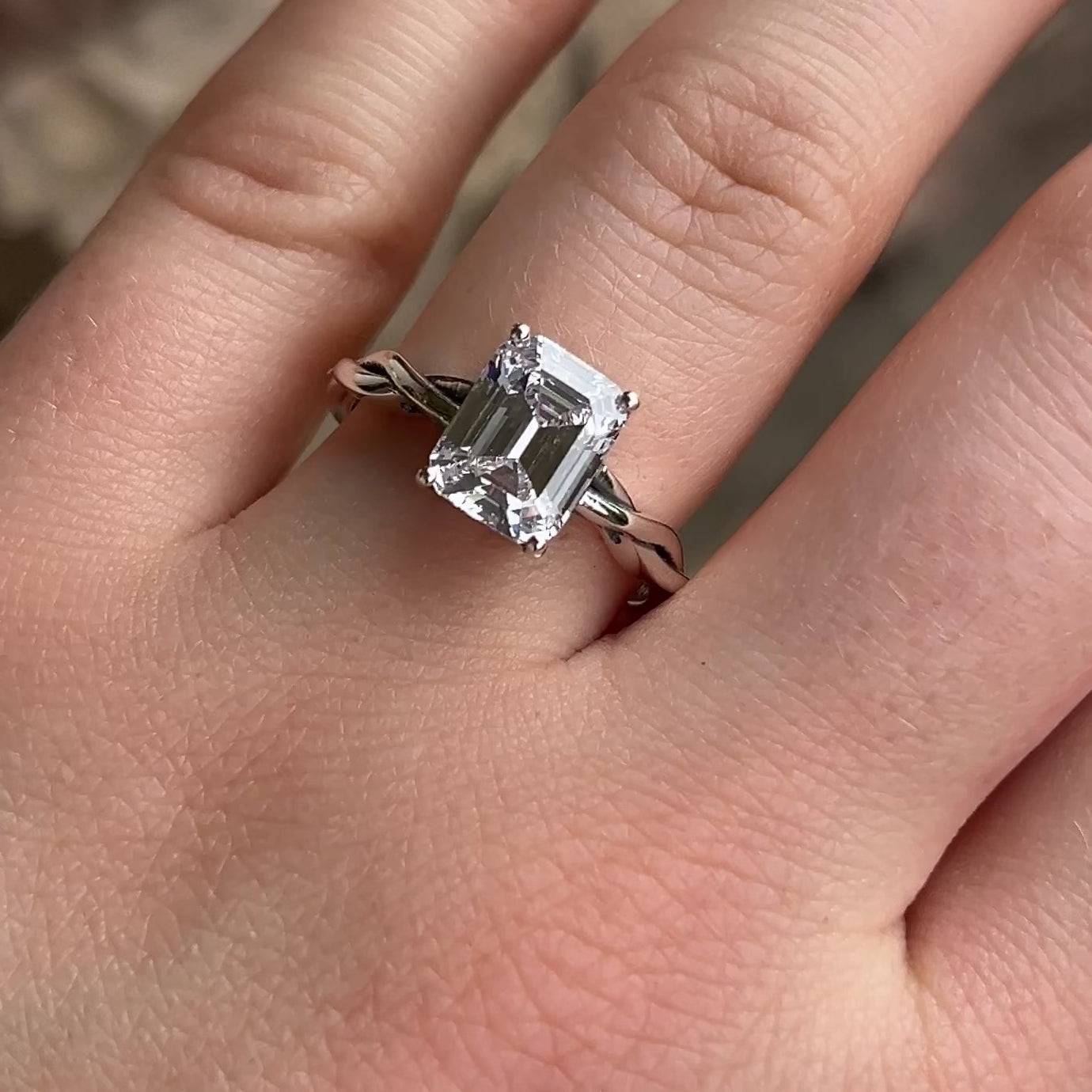 Twist and Shine Ring