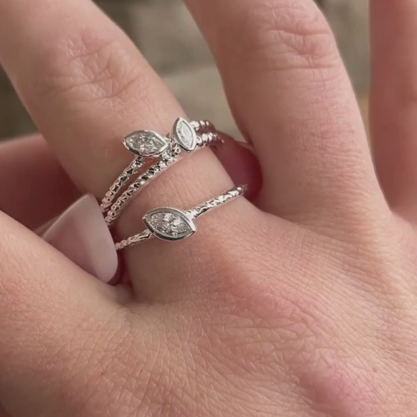 Vine and Shine Rings (Set of 3)