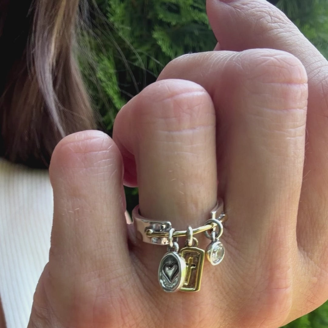 Faith, Hope and Love Ring