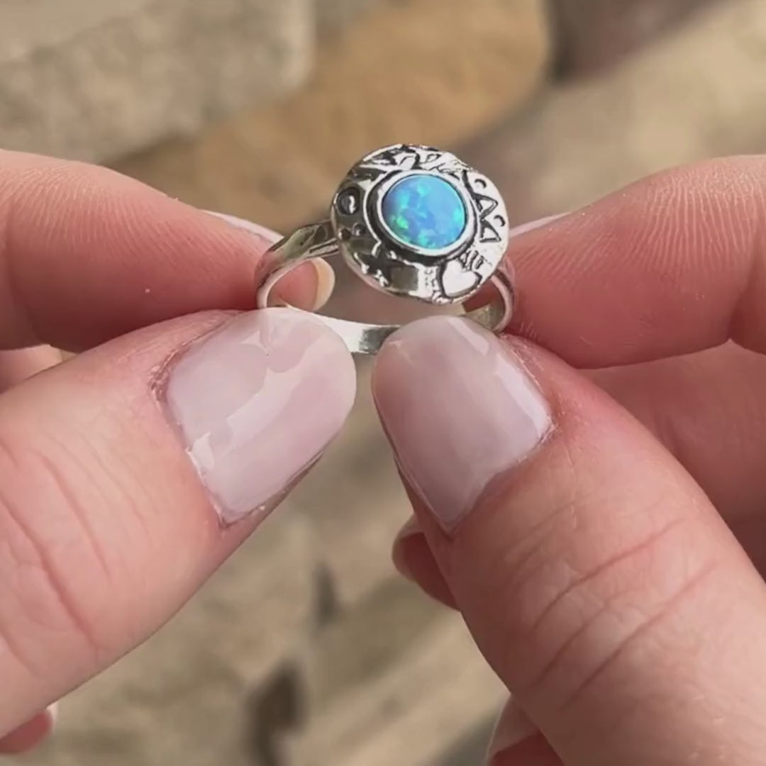 Opal Celebration Ring