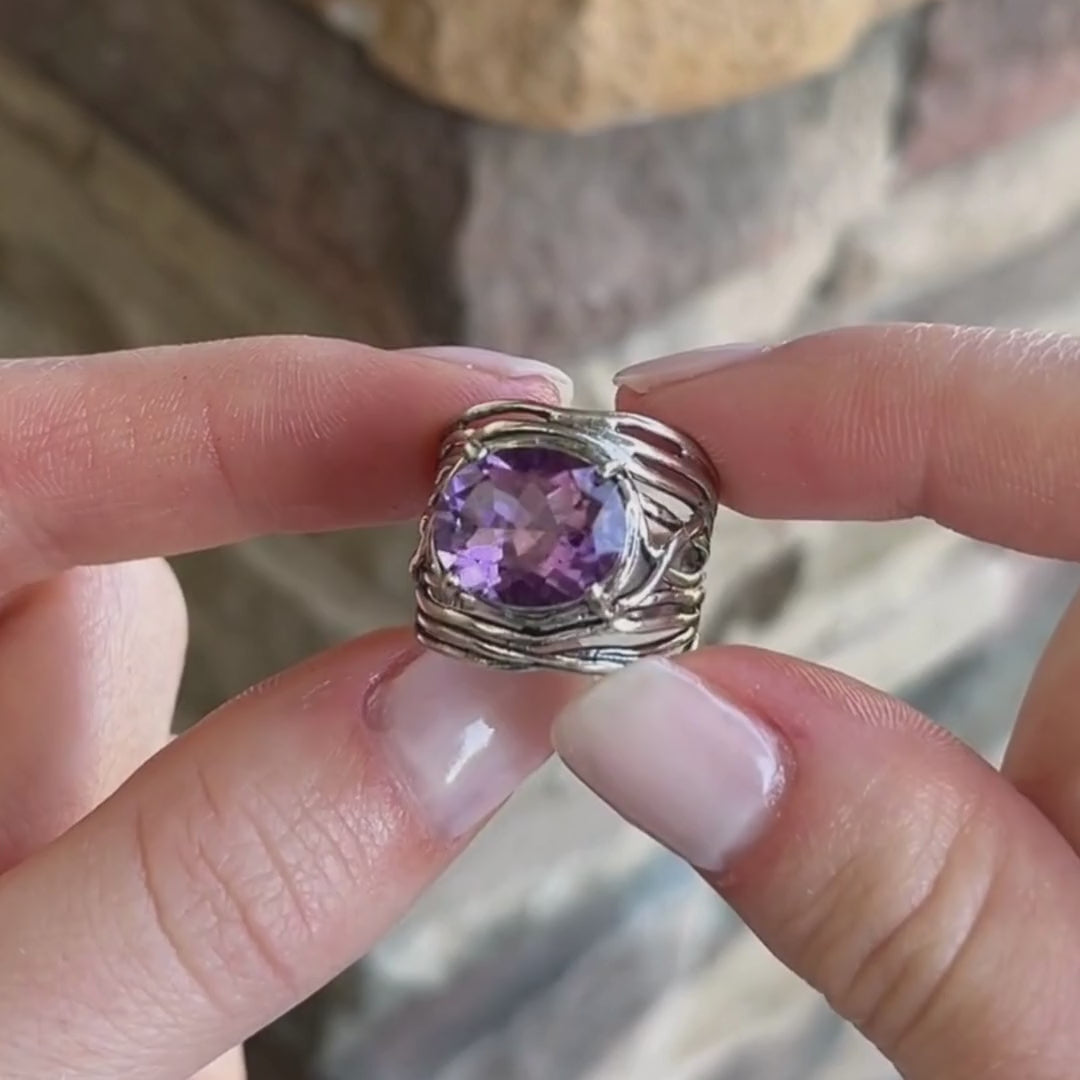 First Class Amethyst Ring