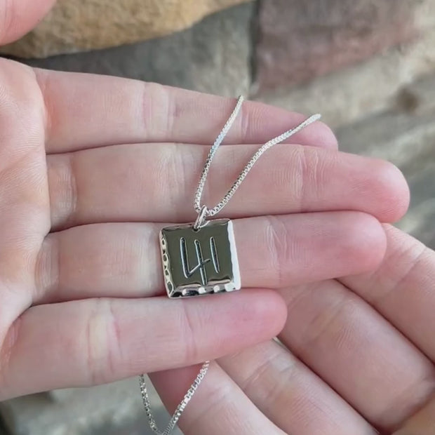 41 Necklace - Silver