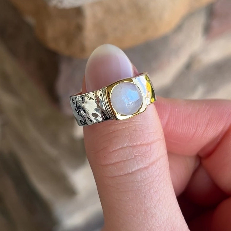 Framed Cashmere Ring