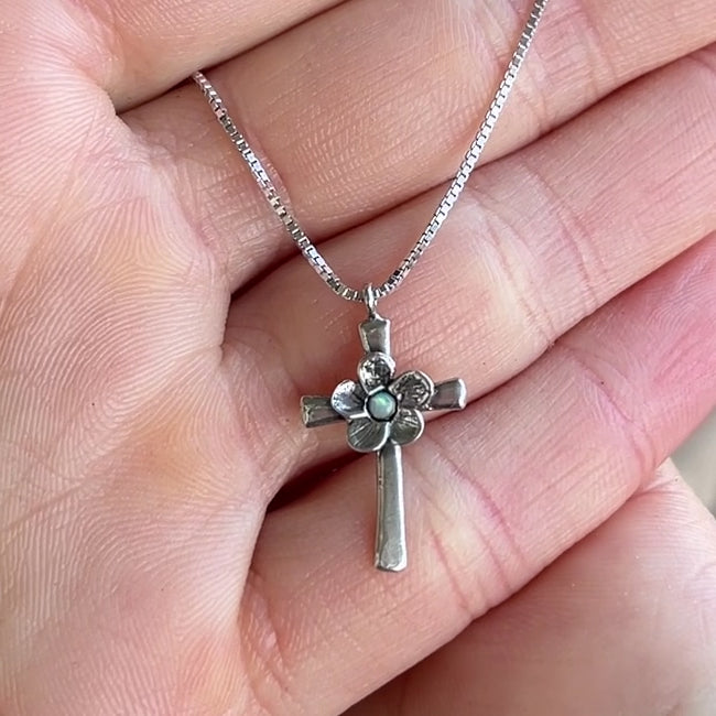 Hope Blooms Here Necklace