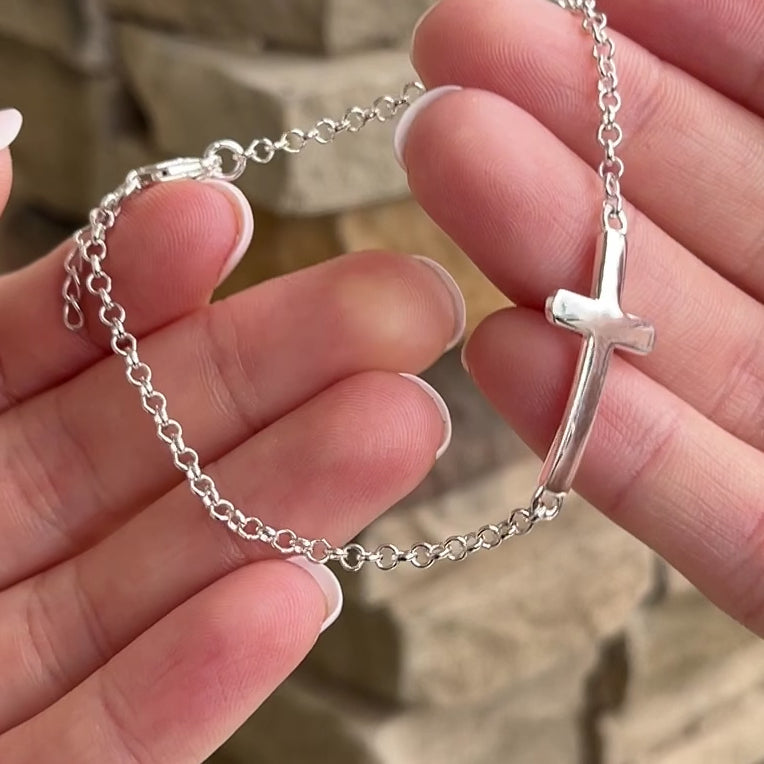 Cross-Ways Bracelet