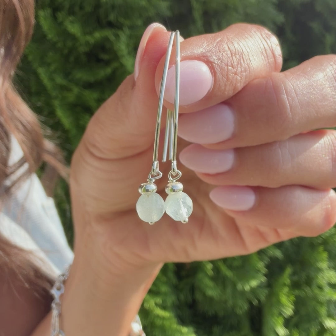 Cool Current Earrings - Sterling Silver