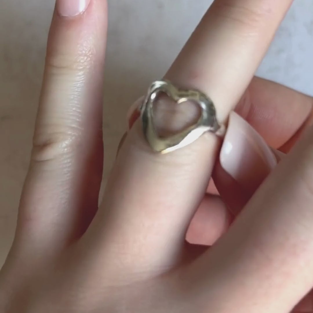 Open Heart Ring