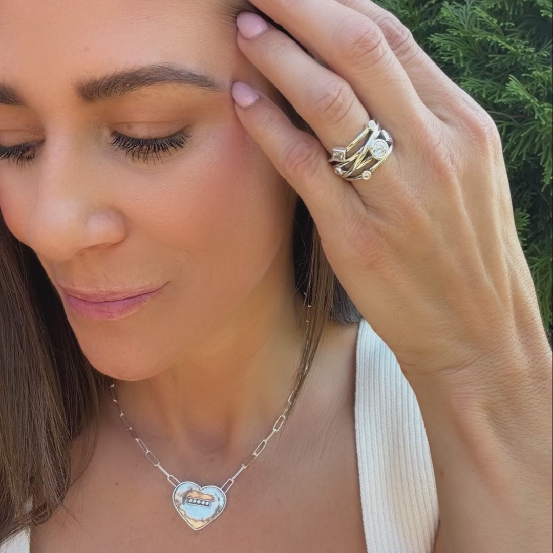 Smitten to Bits Earrings - Sterling Silver