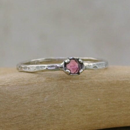 Ruby Stack Ring - Size 8