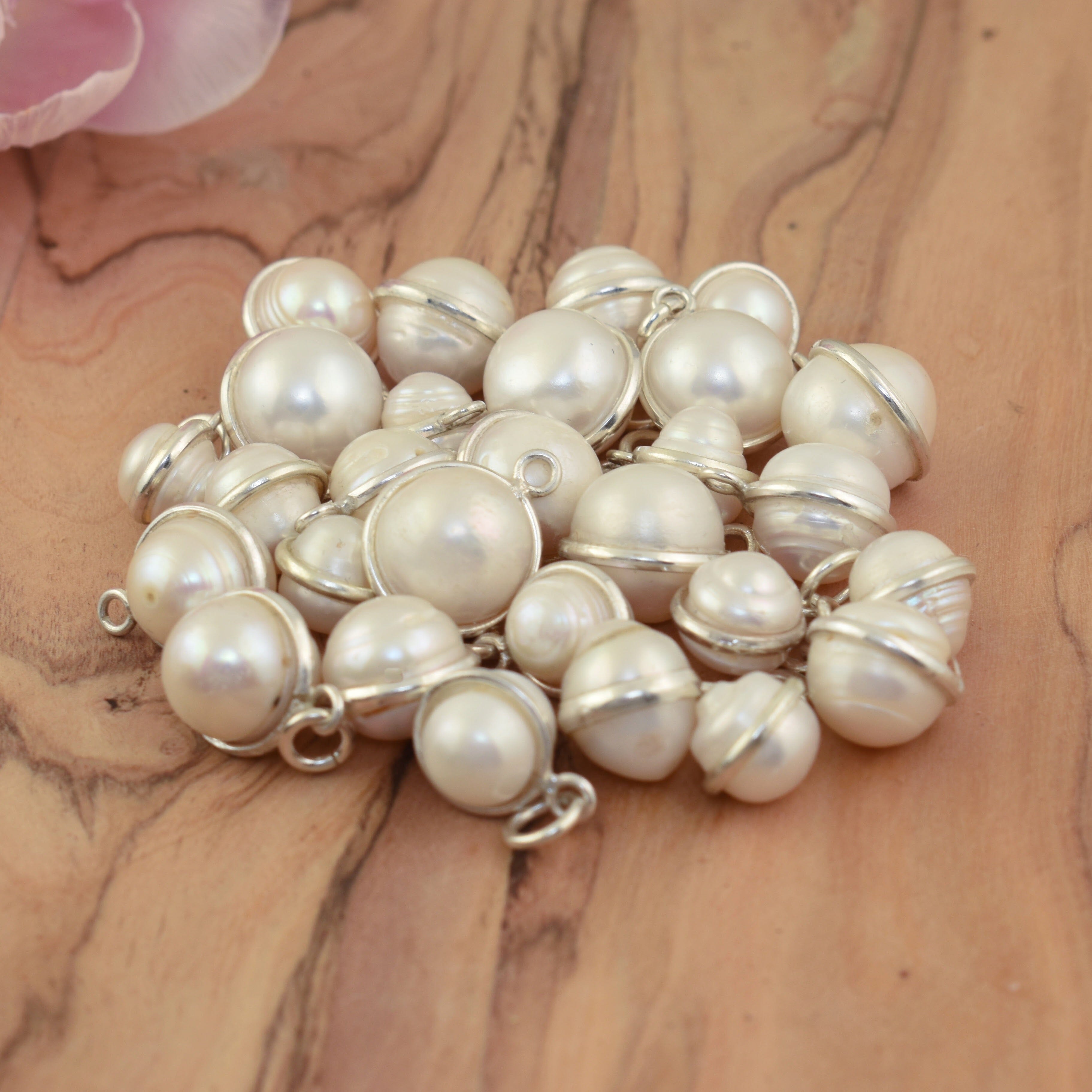 Slightly Imperfect - Spun Pearl Necklace