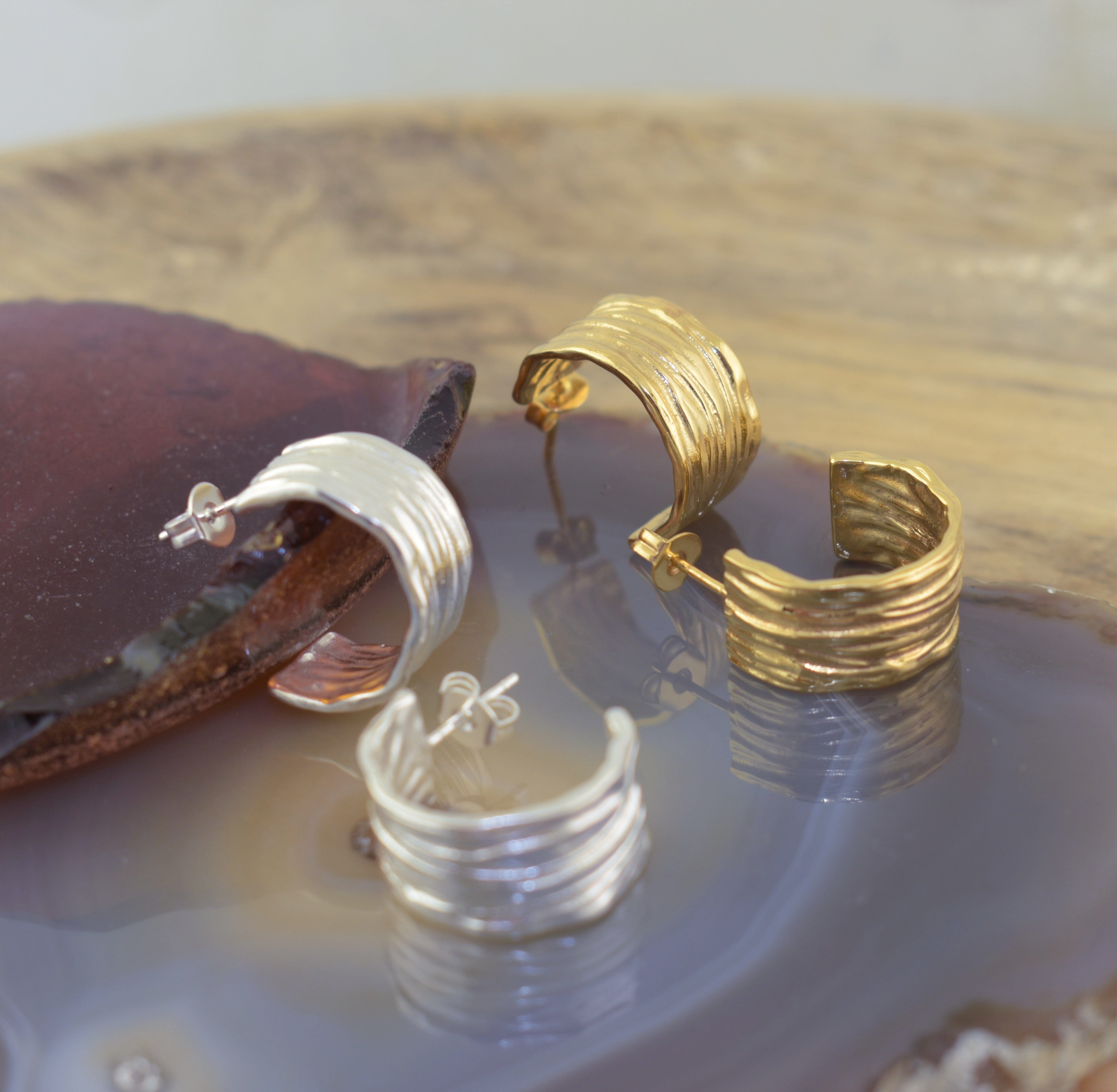 chunky earrings