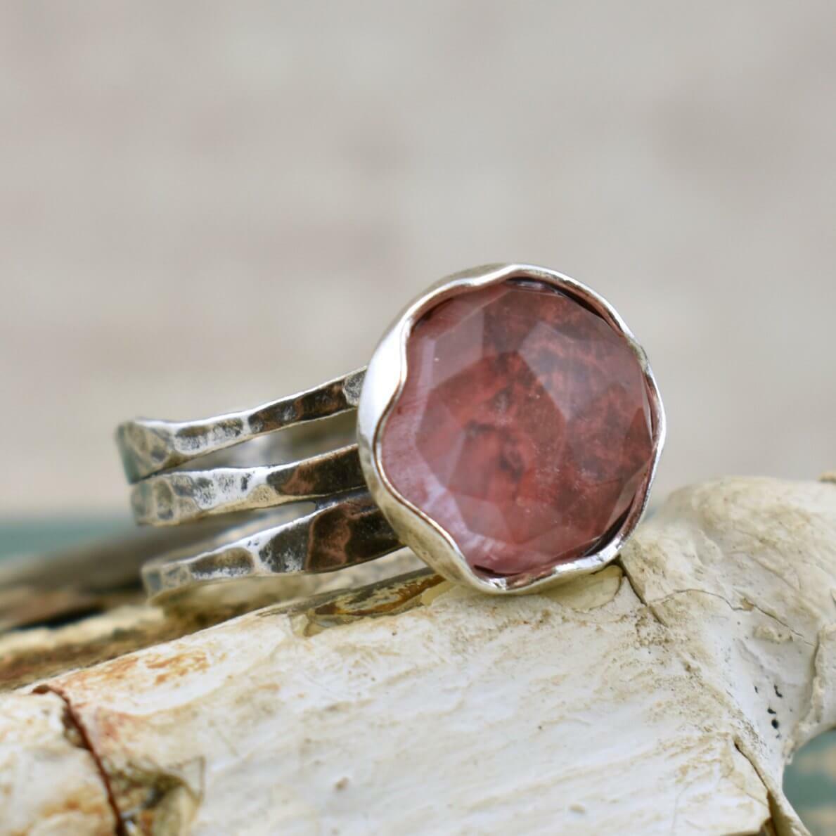.925 sterling silver Cherry Pie ring