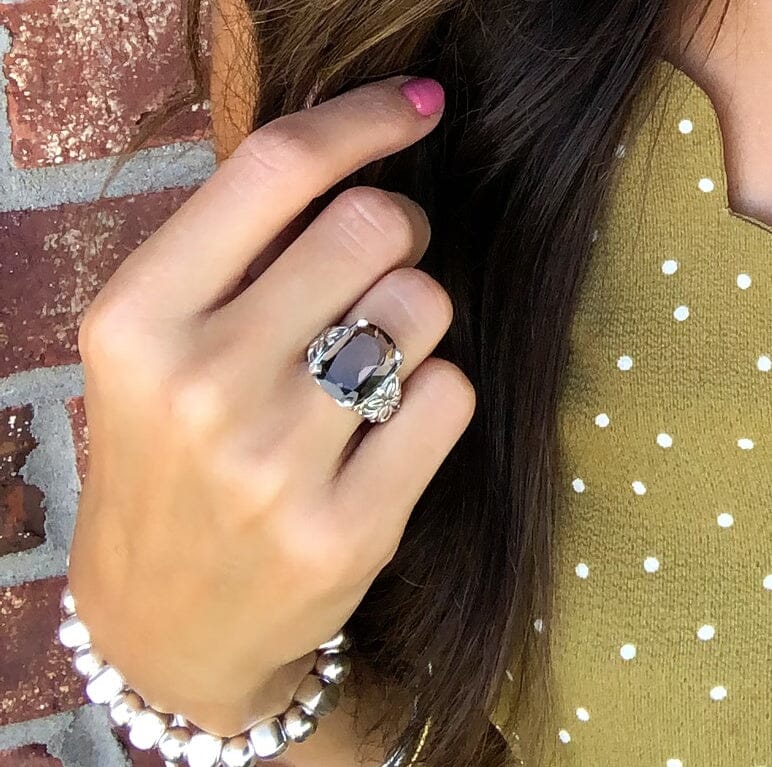 Falling For You Ring paired with Roundabout Bracelet